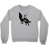 Wolf And Human Crewneck Sweatshirt