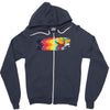 speed of flight Zipper Hoodie