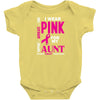 I Wear Grey For My Aunt (Brain Cancer Awareness) Baby Onesie