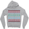 christmas ugly Zipper Hoodie