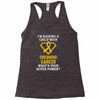 I'm Raising A Child With Childhood Cancer What's Your Super Power Racerback Tank