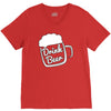cool drink beer t shirt V-Neck Tee
