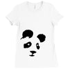 panda Ladies Fitted T-Shirt
