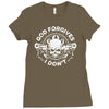 god forgives i don't Ladies Fitted T-Shirt
