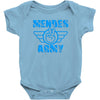 MENDES_ARMY 7 Baby Onesie