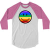 smiling 3/4 Sleeve Shirt