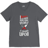 i bake because punching people is frowned upon V-Neck Tee