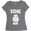 edie sedgwick Women's Triblend Scoop T-shirt