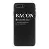 Bacon Noun iPhone 7 Plus Case