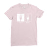 metal fork Ladies Fitted T-Shirt