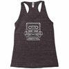 home taping is killing music Racerback Tank