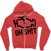 oh sh!t Zipper Hoodie