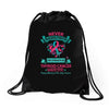 Thyroid Cancer Warrior Drawstring Bags