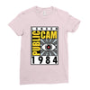 public cam Ladies Fitted T-Shirt