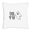 boo y'all Throw Pillow