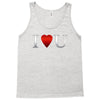 I love u heart Tank Top