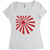 japan Women's Triblend Scoop T-shirt