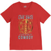 You Only Live Once It as a Cowboy V-Neck Tee