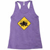 bear shark Racerback Tank