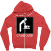 game over baby Zipper Hoodie