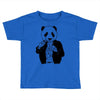 gangster panda Toddler T-shirt