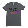 you can't scare me i'm a mother Ladies Fitted T-Shirt