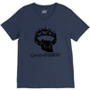 gold V-Neck Tee