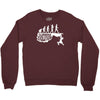 climbing evolution Crewneck Sweatshirt