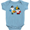 vector gamer boxing Baby Onesie