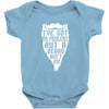 i've got 99 problems but a beard ain't one Baby Onesie