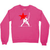 he clash inspired long sleeve Crewneck Sweatshirt