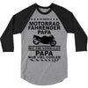 motorrad papa 3/4 Sleeve Shirt