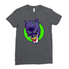 bat joke Ladies Fitted T-Shirt