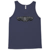 pinstripe 2 skull humor funny Tank Top