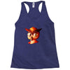 brid funny logo Racerback Tank