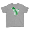 christmas head elf Youth Tee
