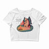 Let's Go Camping Crop Top