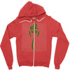 ganesh chaturthi Zipper Hoodie