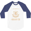 Kings Are Born In August But The Real Kings Are Born On August 28 3/4 Sleeve Shirt