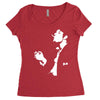 tom waits rock indie rock pop music Women's Triblend Scoop T-shirt