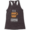 coffee addiction Racerback Tank