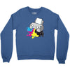 puker printer Crewneck Sweatshirt
