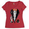 halloween costume Women's Triblend Scoop T-shirt