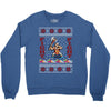 ugly sweater fight christmas t shirts Crewneck Sweatshirt