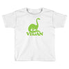vegan dinosaur best trending Toddler T-shirt