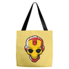 iron skull Tote Bags
