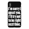 sorry for being right funny joke iPhoneX