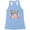 straight outta america Racerback Tank