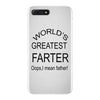 worlds greatest farter iPhone 7 Plus Case