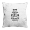 I am a Brain Tumor Survivor - What's Your Superpower? Throw Pillow